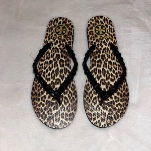 Tory Burch Sparkle Flip Flops